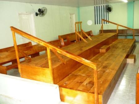 Arquibancada para galeria